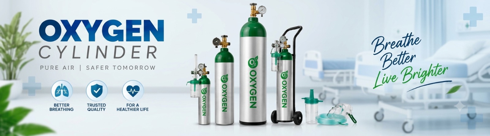 Medical Oxygen Cylinders & 24/7 Refill