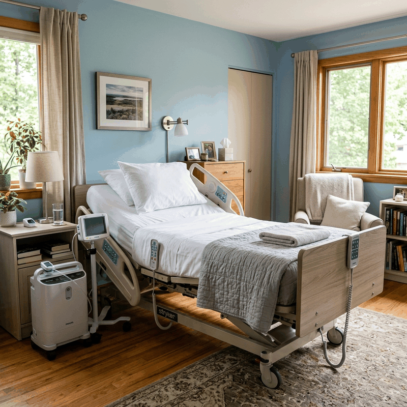 Motorized ICU Bed